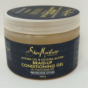 SheaMoisture Braid Up Conditioning Gel Jojoba Oil Ucuuba Butter New Discontinued